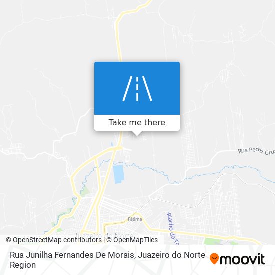 Mapa Rua Junilha Fernandes De Morais