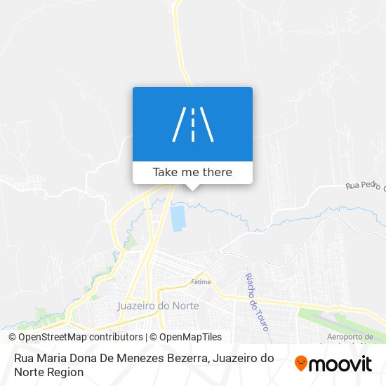 Rua Maria Dona De Menezes Bezerra map