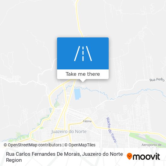 Mapa Rua Carlos Fernandes De Morais