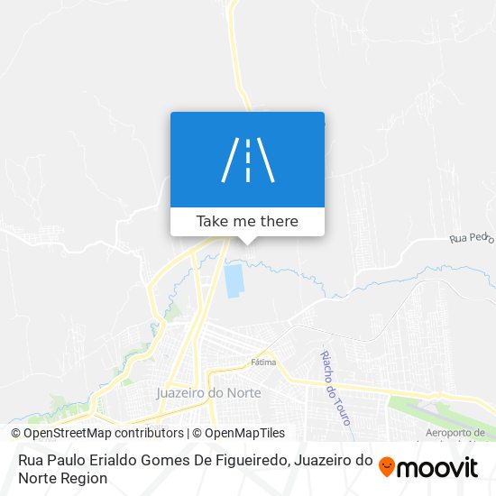 Mapa Rua Paulo Erialdo Gomes De Figueiredo