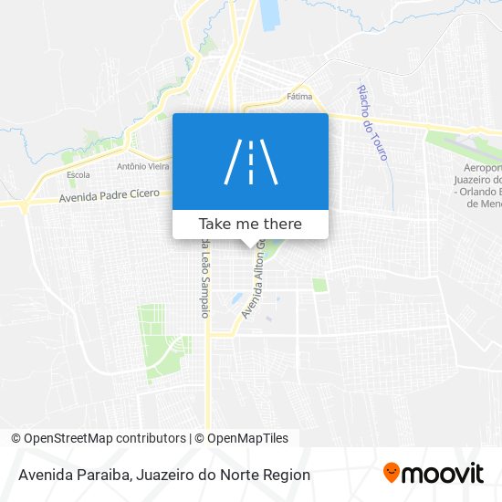 Mapa Avenida Paraiba