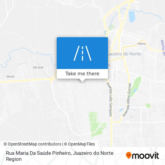 Mapa Rua Maria Da Saúde Pinheiro