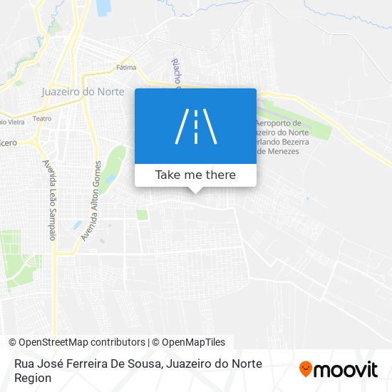 Mapa Rua José Ferreira De Sousa