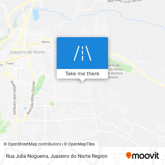 Mapa Rua Julia Nogueira