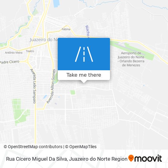 Rua Cícero Miguel Da Silva map