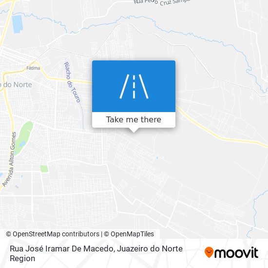 Mapa Rua José Iramar De Macedo