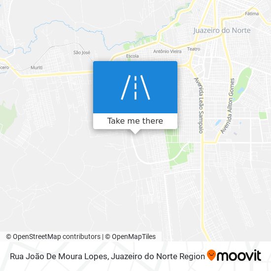 Rua João De Moura Lopes map