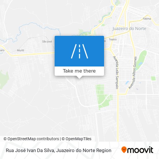Rua José Ivan Da Silva map