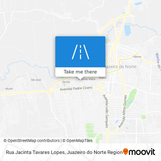 Rua Jacinta Tavares Lopes map
