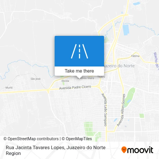 Rua Jacinta Tavares Lopes map