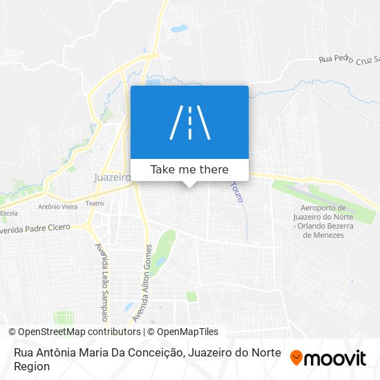 Rua Antônia Maria Da Conceição map