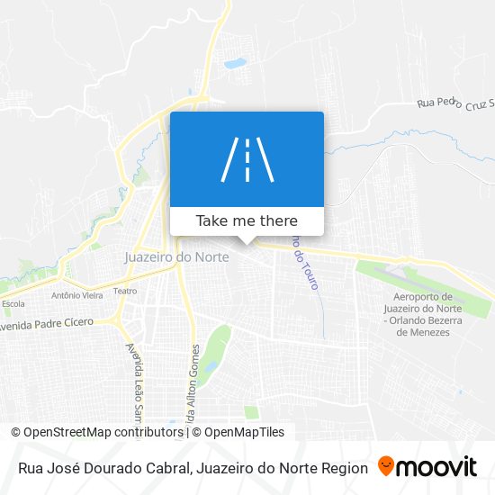 Rua José Dourado Cabral map