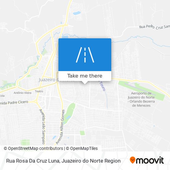 Rua Rosa Da Cruz Luna map