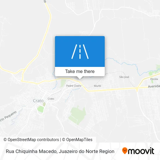 Rua Chiquinha Macedo map