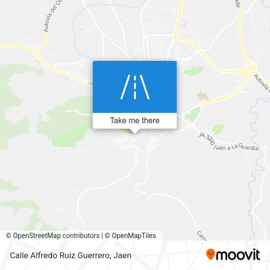 Calle Alfredo Ruiz Guerrero map