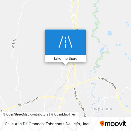 Calle Ana De Granada, Fabricante De Lejía map