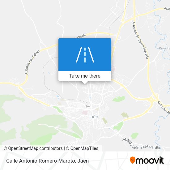 Calle Antonio Romero Maroto map