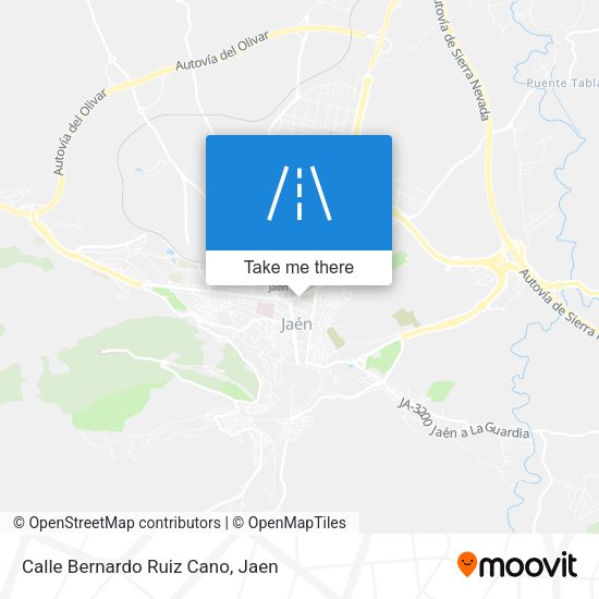Calle Bernardo Ruiz Cano map