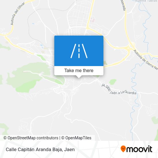 Calle Capitán Aranda Baja map