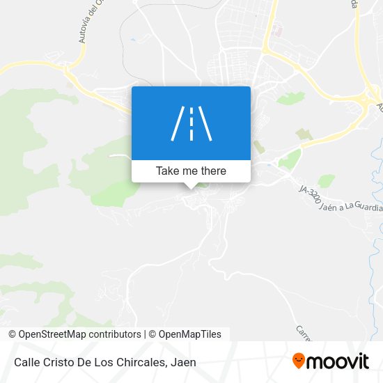 Calle Cristo De Los Chircales map