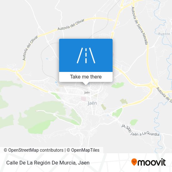 Calle De La Región De Murcia map