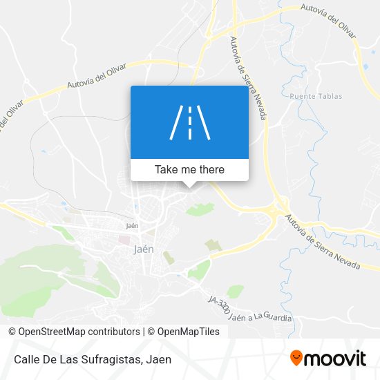 Calle De Las Sufragistas map