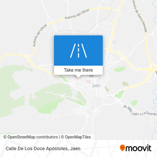 Calle De Los Doce Apóstoles map