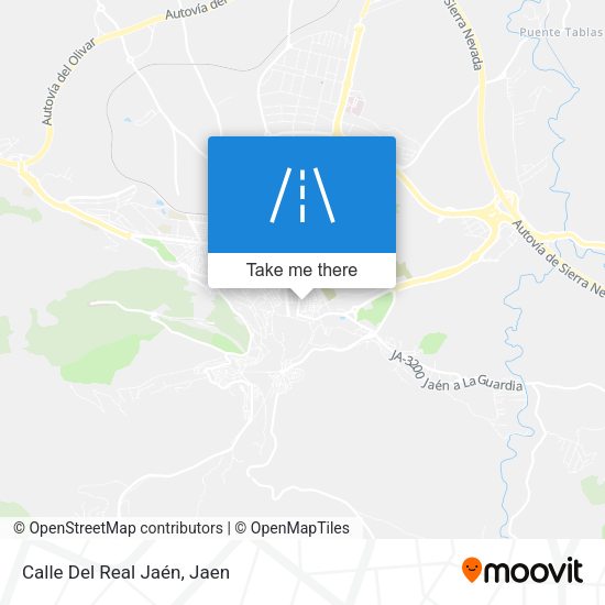 Calle Del Real Jaén map