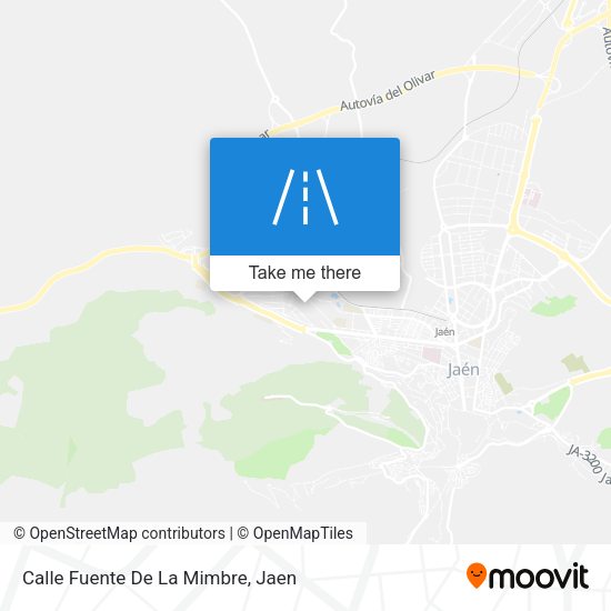Calle Fuente De La Mimbre map