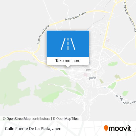 Calle Fuente De La Plata map