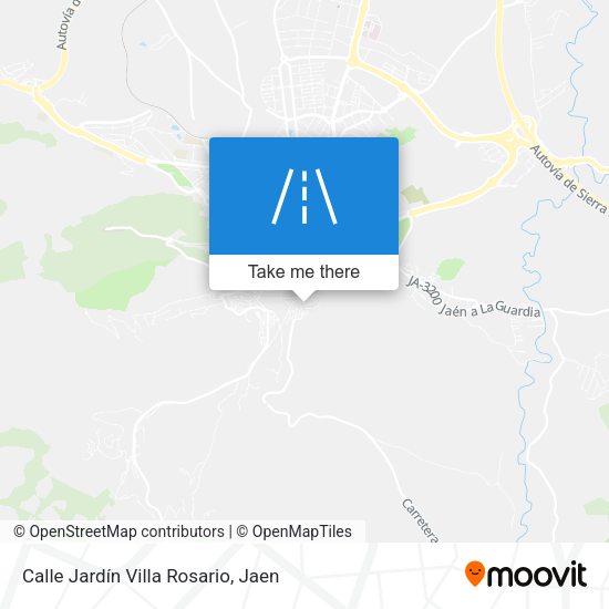 Calle Jardín Villa Rosario map