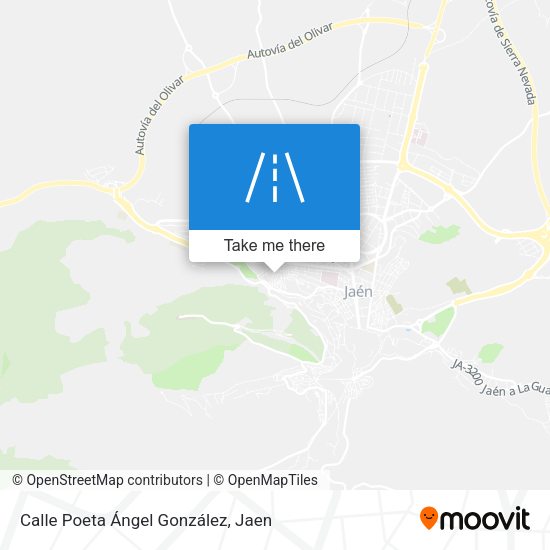 Calle Poeta Ángel González map
