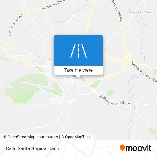 Calle Santa Brígida map
