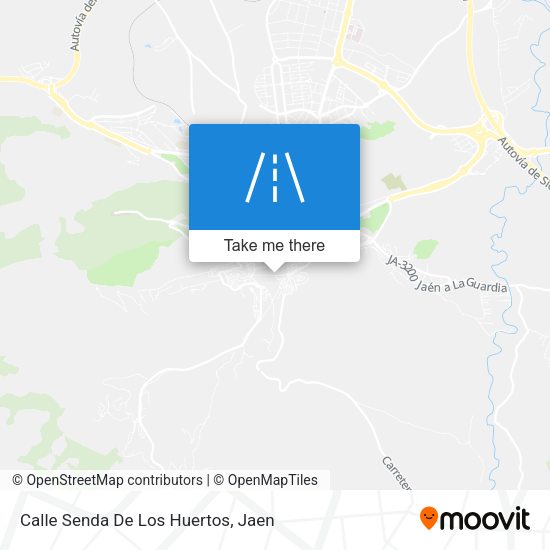 Calle Senda De Los Huertos map