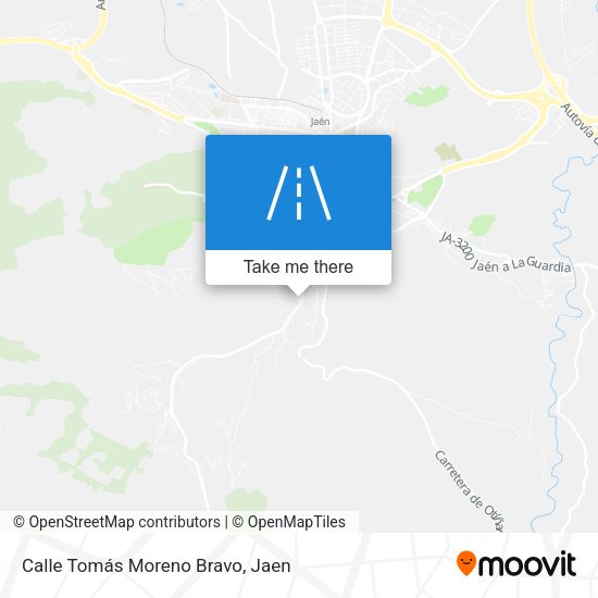 Calle Tomás Moreno Bravo map