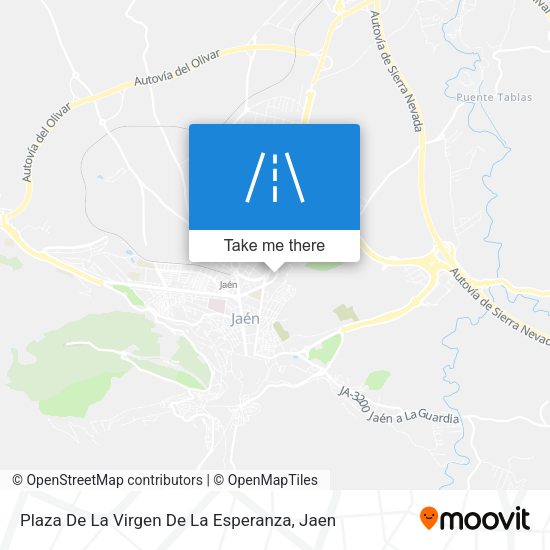 Plaza De La Virgen De La Esperanza map