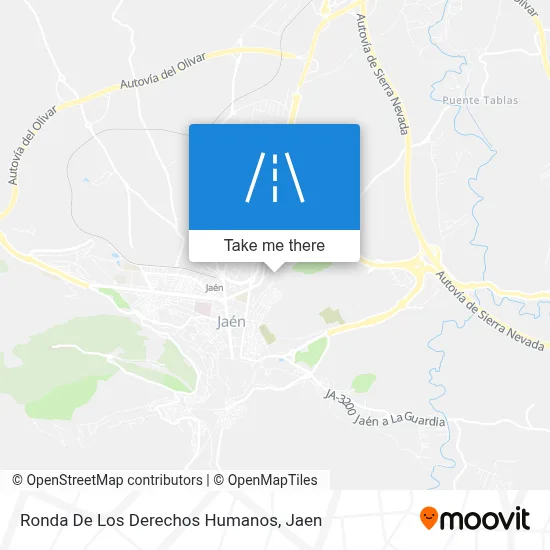 Ronda De Los Derechos Humanos map