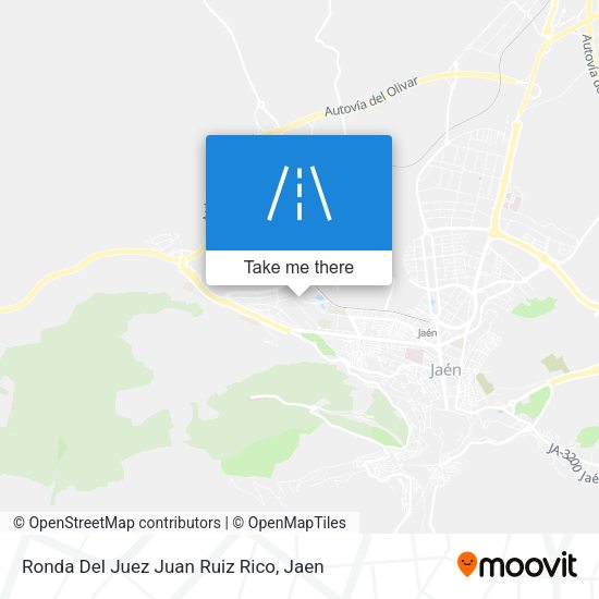 Ronda Del Juez Juan Ruiz Rico map