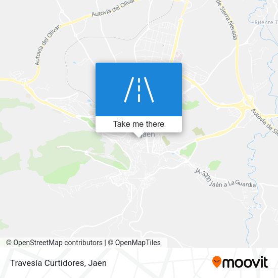 Travesía Curtidores map