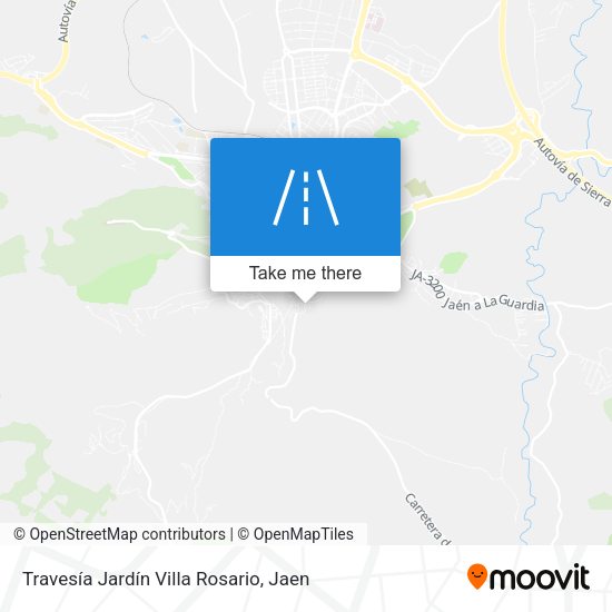 Travesía Jardín Villa Rosario map