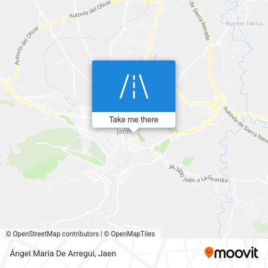 Ángel María De Arregui map