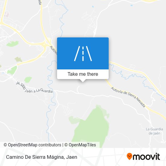 Camino De Sierra Mágina map