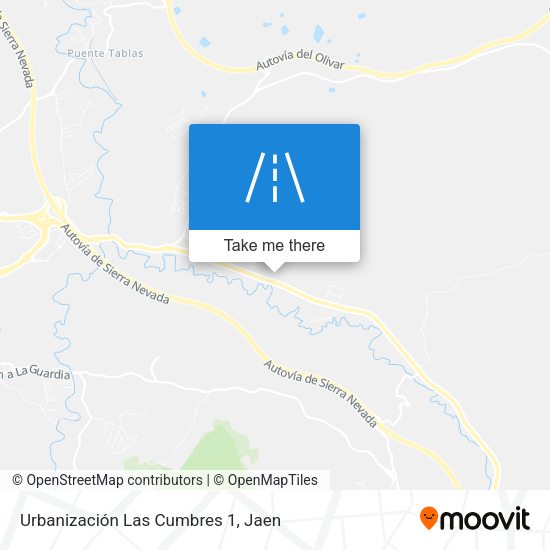 Urbanización Las Cumbres 1 map