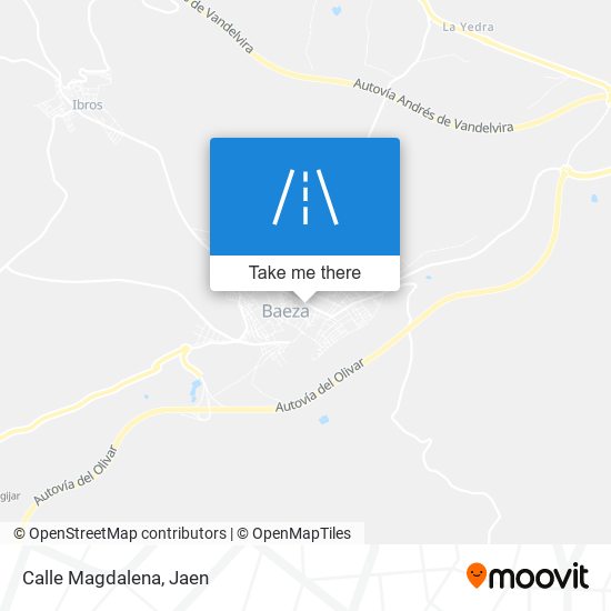 Calle Magdalena map