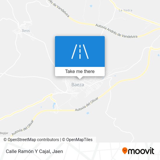 Calle Ramón Y Cajal map