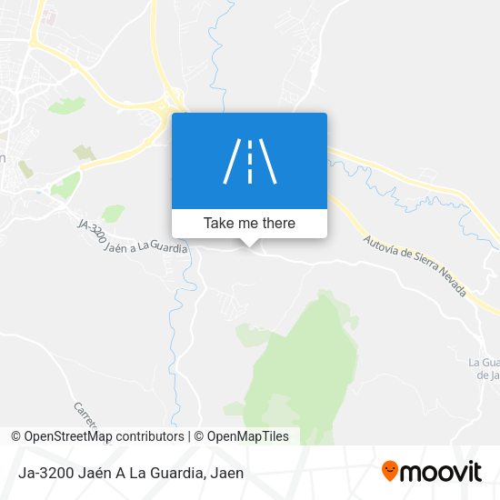 Ja-3200 Jaén A La Guardia map