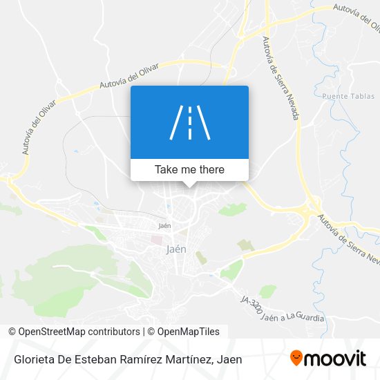 Glorieta De Esteban Ramírez Martínez map