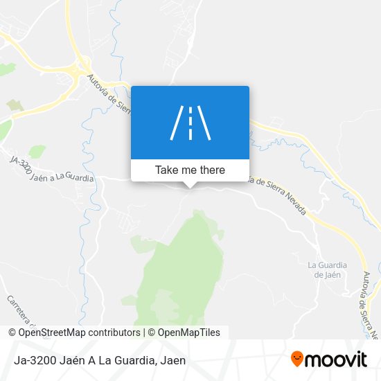 Ja-3200 Jaén A La Guardia map
