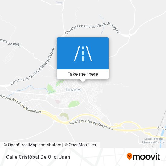 Calle Cristóbal De Olid map