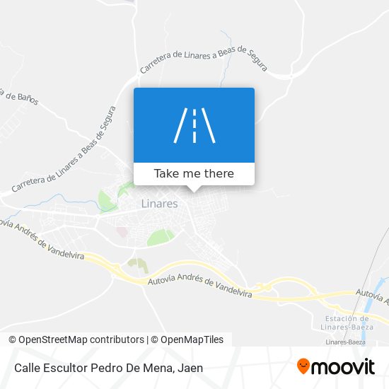 mapa Calle Escultor Pedro De Mena